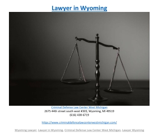 Lawyer in Wyoming