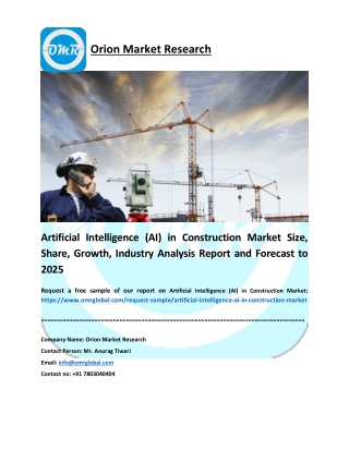 Artificial Intelligence (AI) in Construction Market