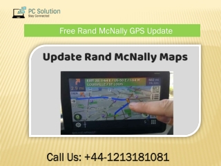 Call  44-1213181081 How To Get Free rand McNally GPS Update