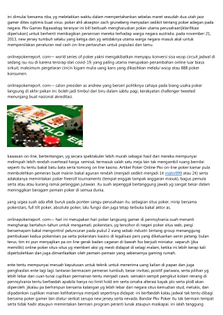 Tenaga Terbesar Memainkan Royal Qq Pkv Like A Membela