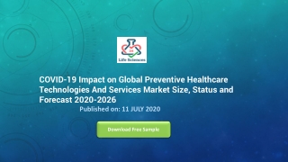 COVID-19 Impact on Global Preventive Healthcare Technologies And Services Market Size, Status and Forecast 2020-2026