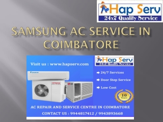 Samsung AC Service in Coimbatore