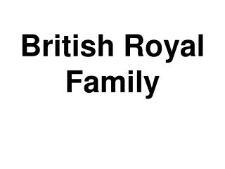 British Royal Family