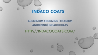 All about Anodizing  -  PPT