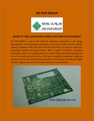 1-12 Layer Rigid-Flexible PCB