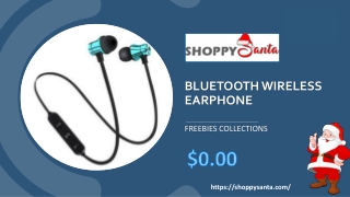 Bluetooth Wireless Earphone Online at ShoppySanta