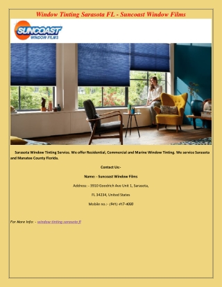 Suncoast Window Films